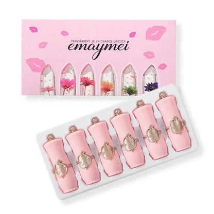 Jelly Flower Lipstick Set